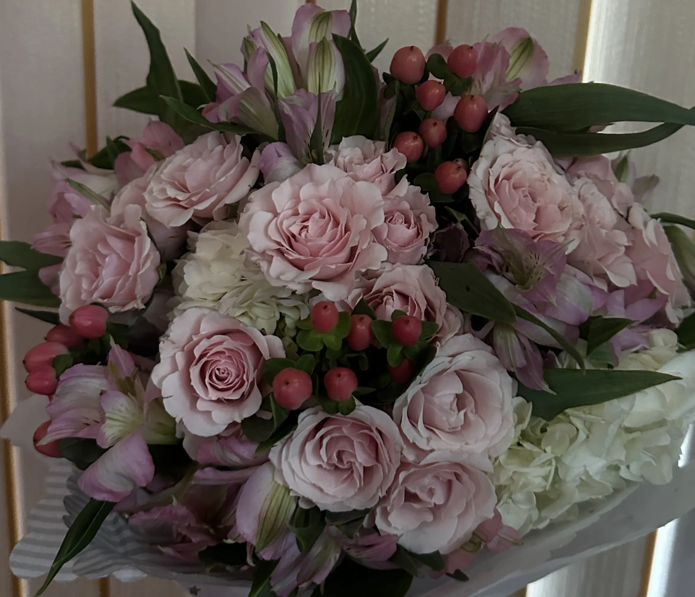 Pink flower bouquet